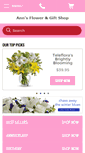 Mobile Screenshot of annsonlineflowershop.com